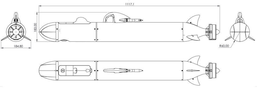 YUCA-CTD Dimensions